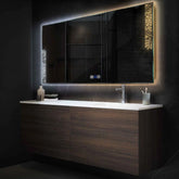 Espejo LED Rectangular | Botones táctiles | Función antivaho | Temperatura de color ajustable - Reyze Seria Good Vibes Model 4